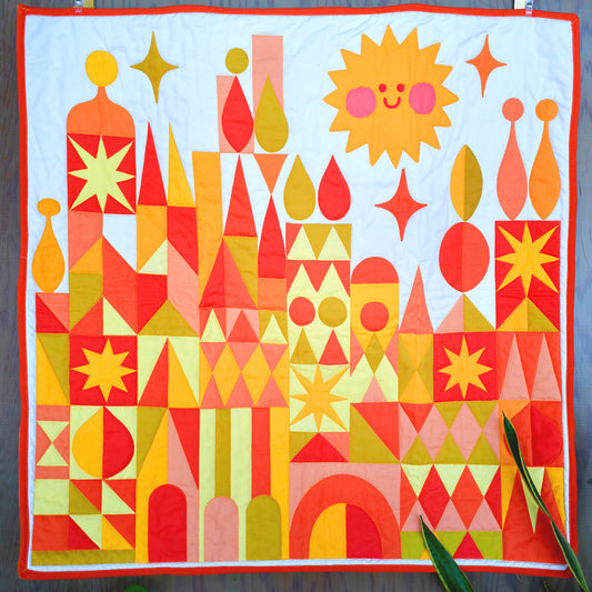 Brighter Days Quilt - Yellow/ Orange
