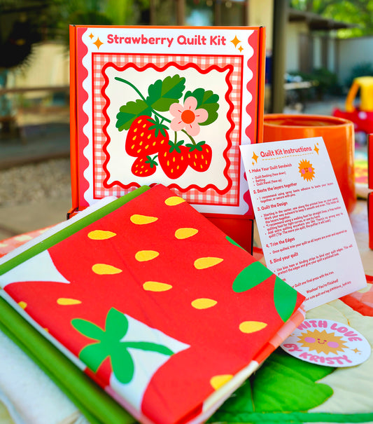 Strawberry Quilt Kit