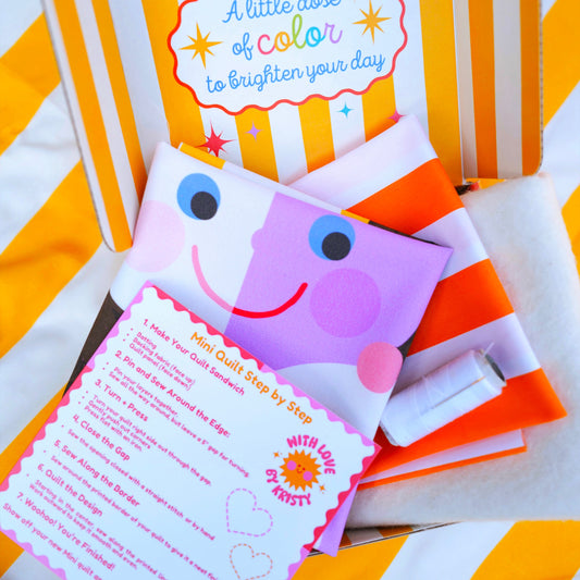 *Preorder* Mary Blair™ Ice Cream Girl Mini Quilt Kit