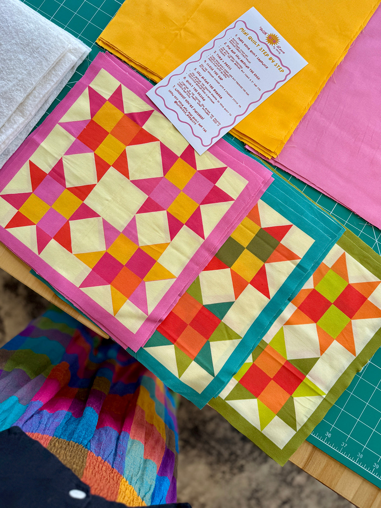 DIY Mini Quilt Kit