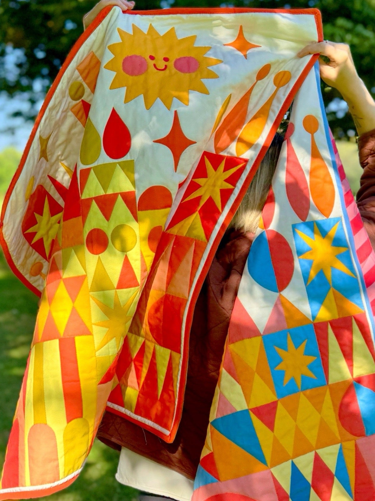 Brighter Days Quilt - Yellow/ Orange