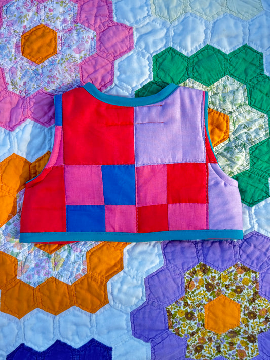 Tiny Patchwork Vest
