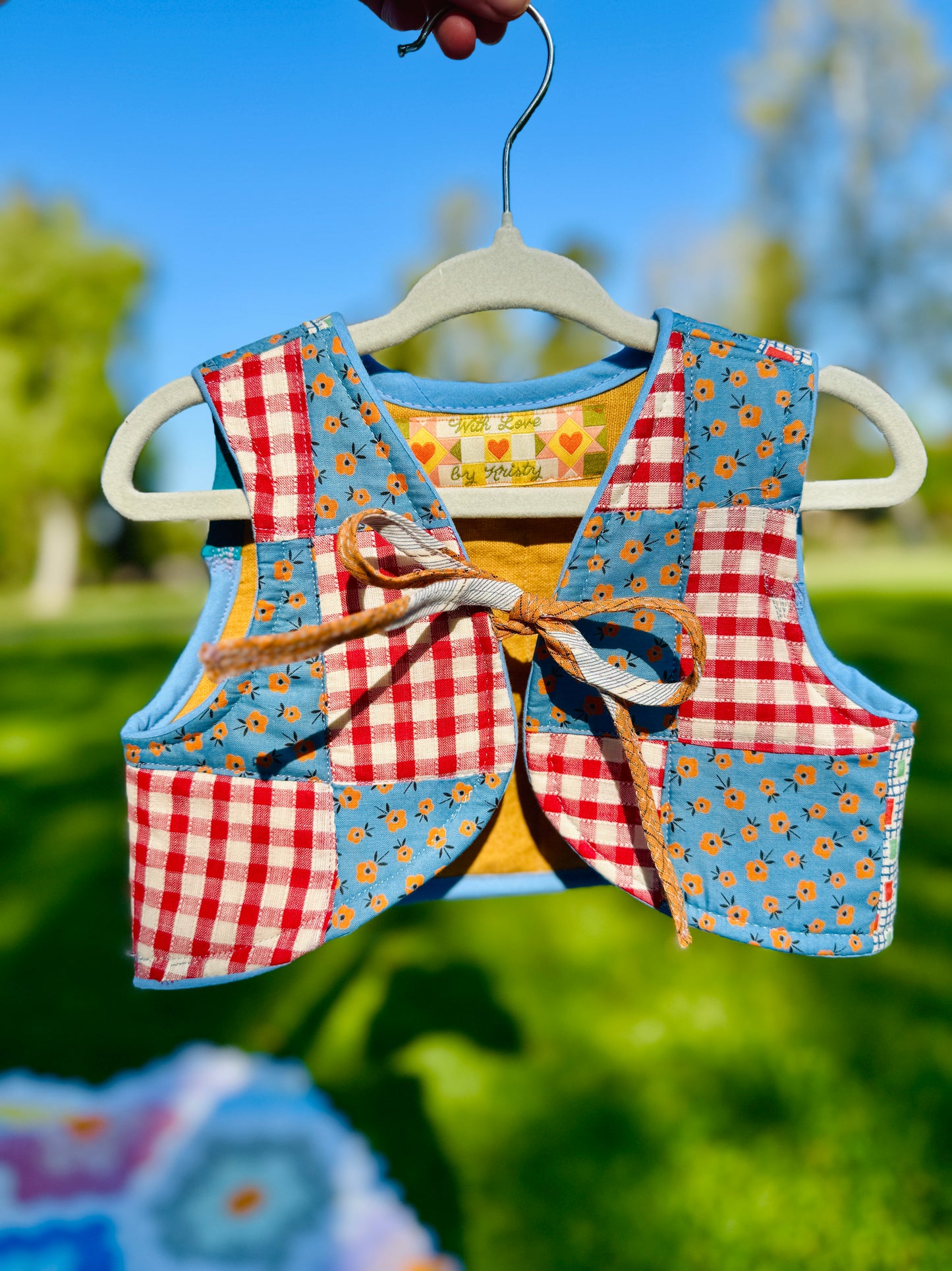 Tiny Patchwork Vest