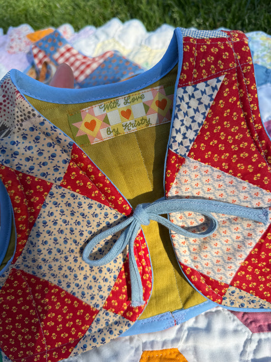 Tiny Patchwork Vest