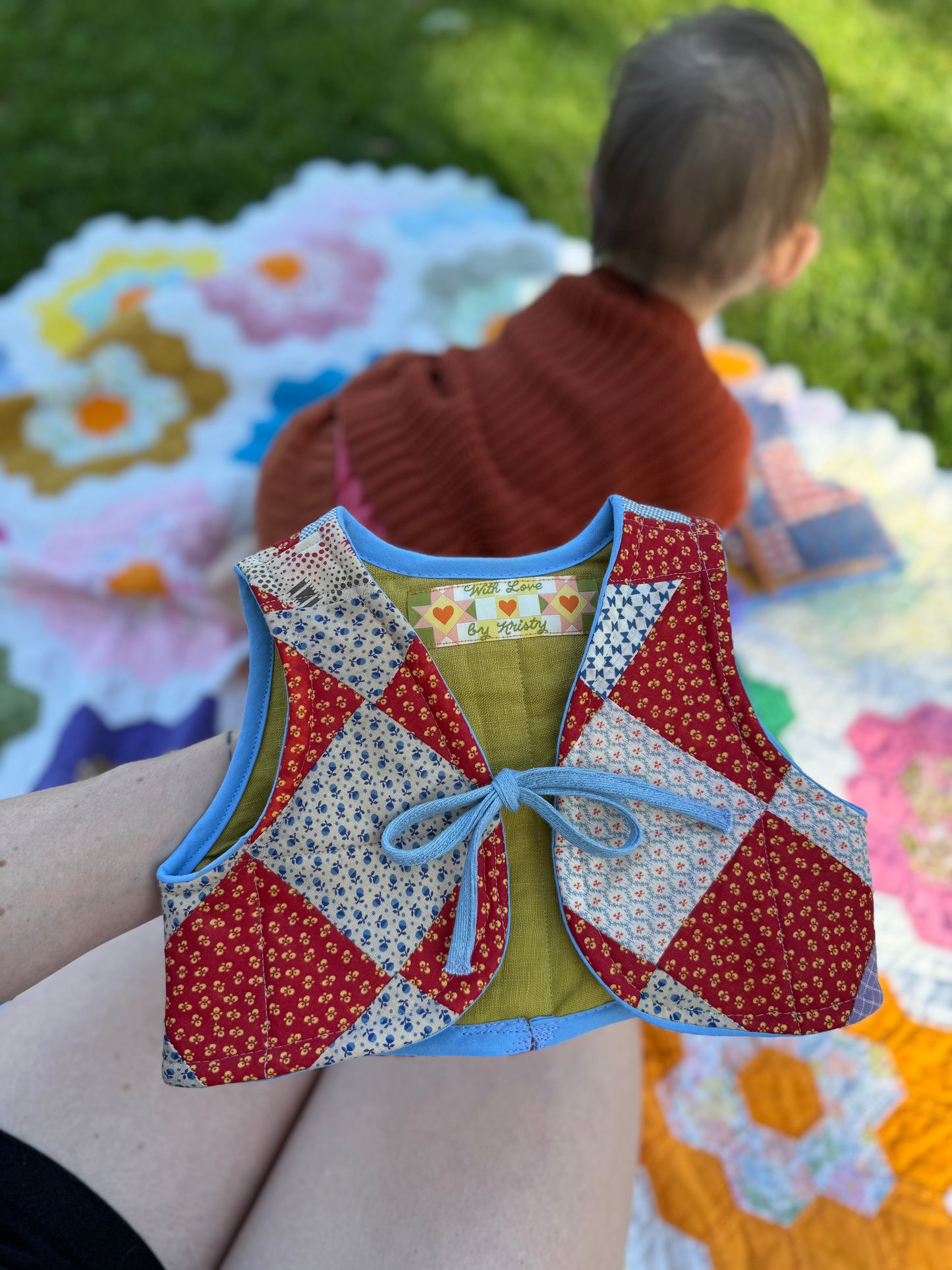 Tiny Patchwork Vest