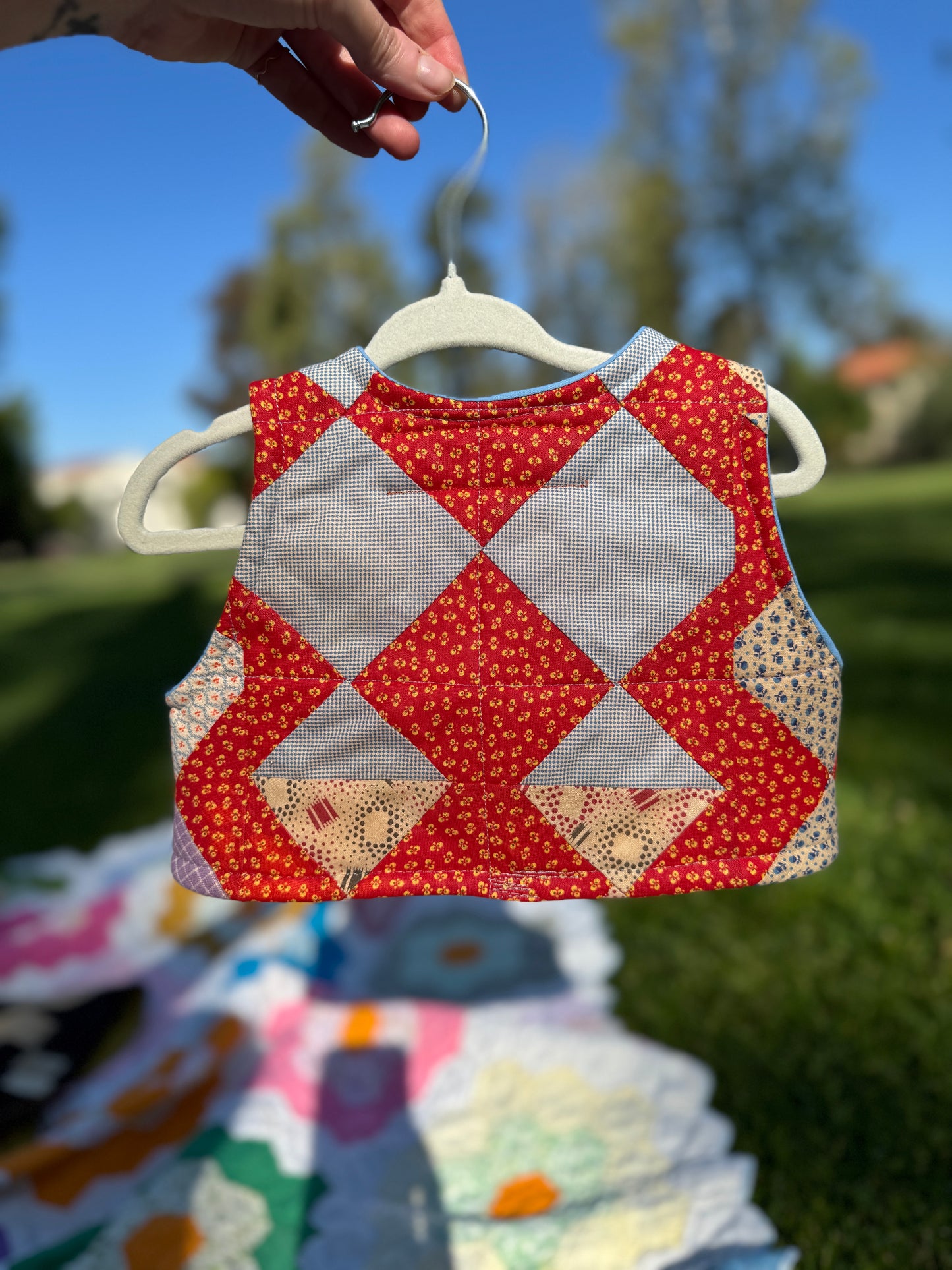 Tiny Patchwork Vest