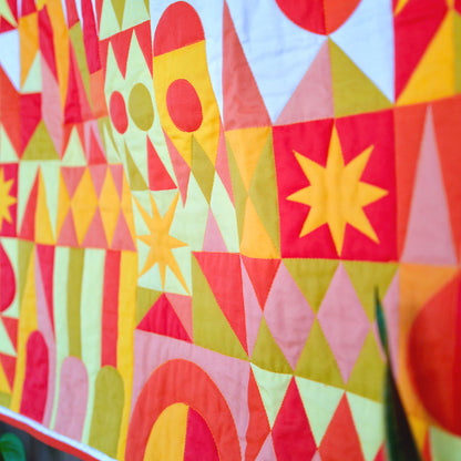 Brighter Days Quilt - Yellow/ Orange