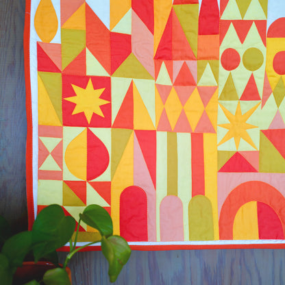 Brighter Days Quilt - Yellow/ Orange