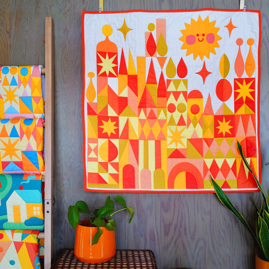 Brighter Days Quilt - Yellow/ Orange