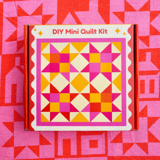 Mini Quilt Kits - Pink