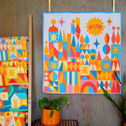 Brighter Days Quilt Kit (Pink/ Blue)