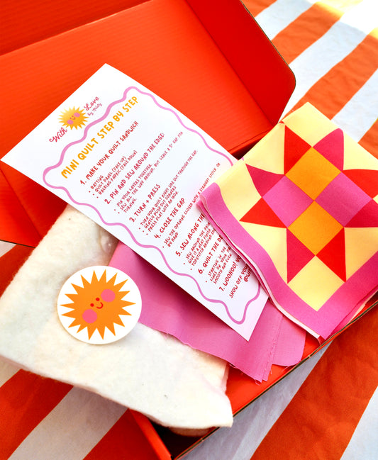 DIY Mini Quilt Kit