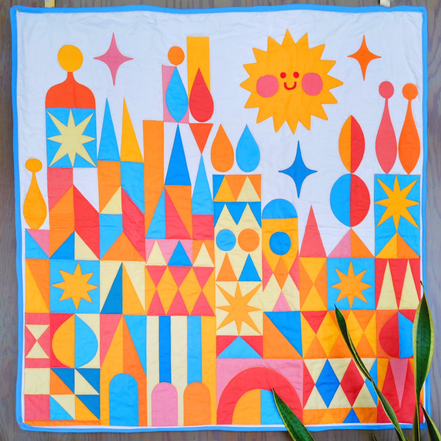 Brighter Days Quilt - Pink/ Blue