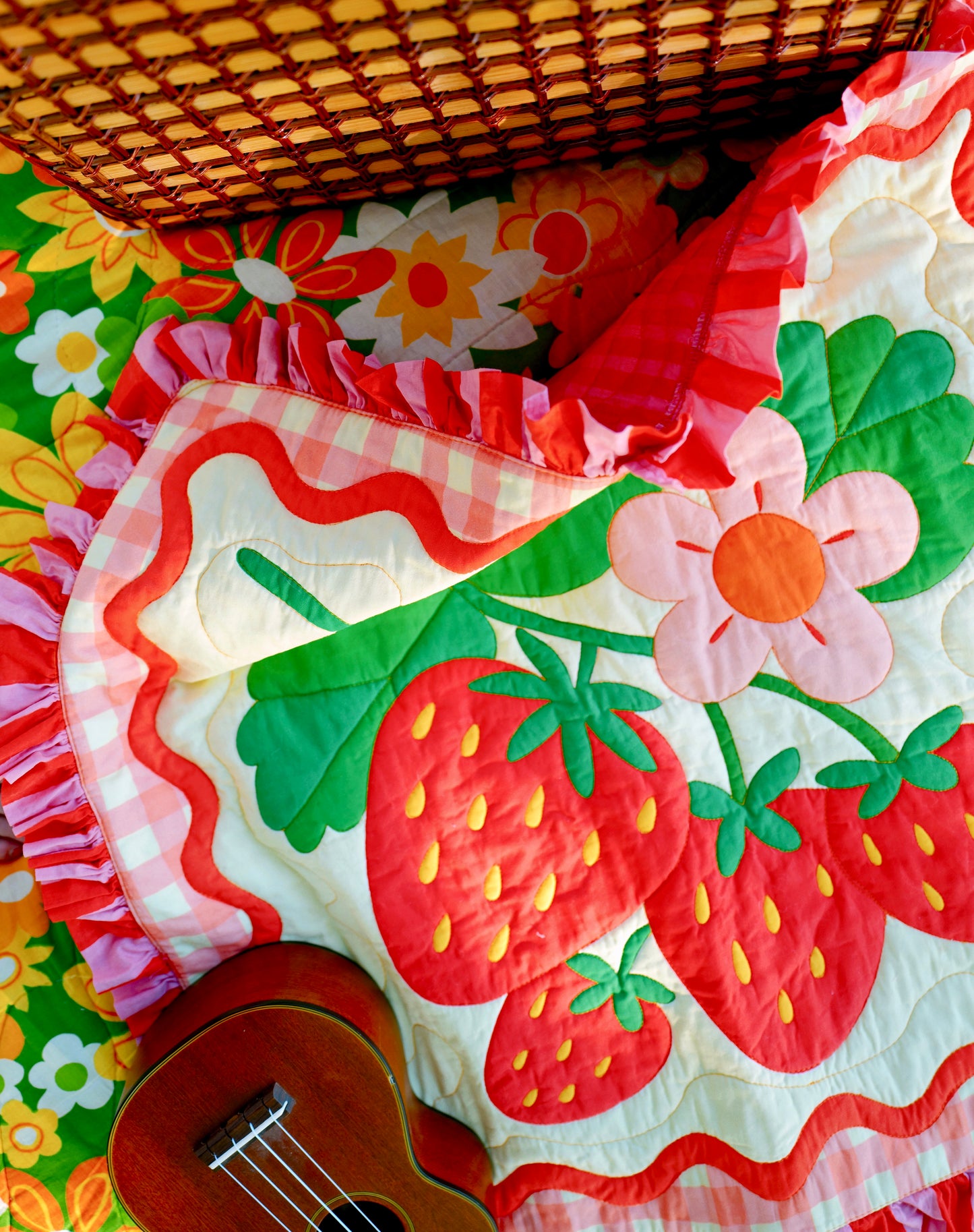 Strawberry Quilt Kit