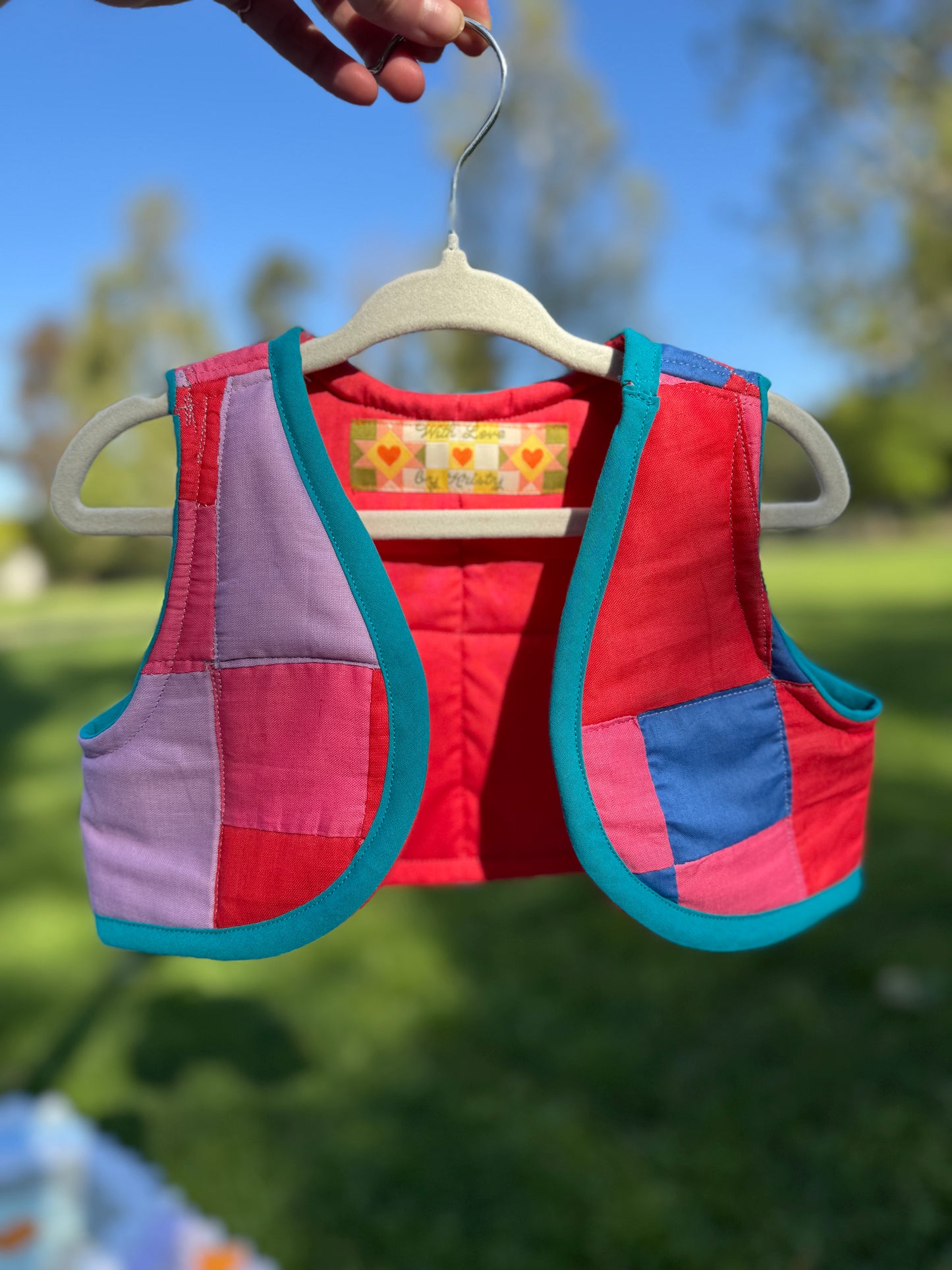 Tiny Patchwork Vest