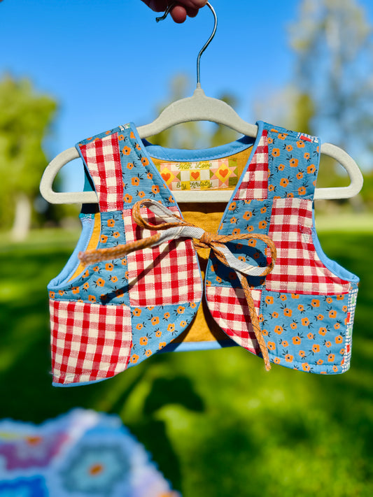 Tiny Patchwork Vest