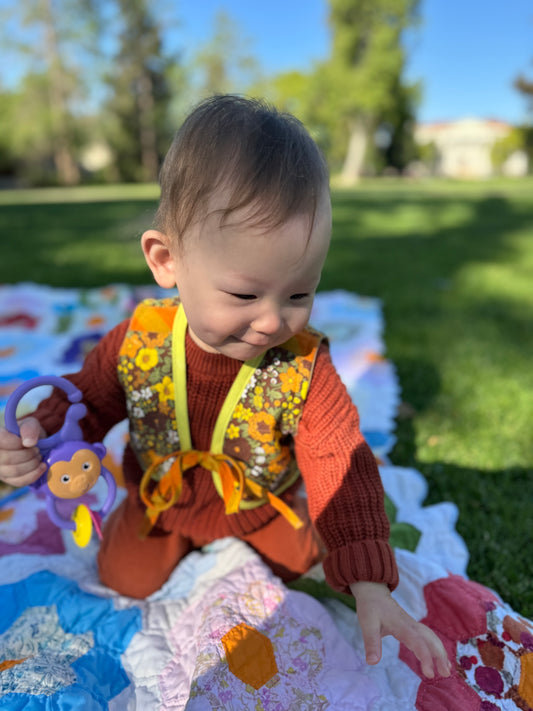 Tiny Patchwork Vest