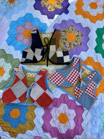 Tiny Patchwork Vest