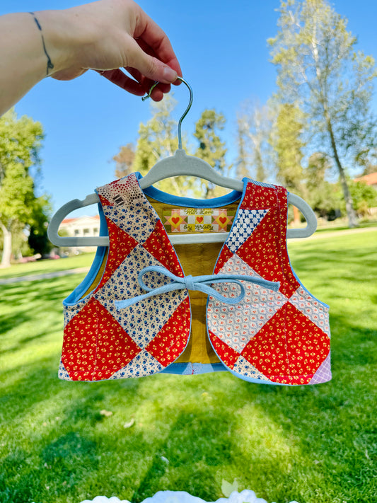 Tiny Patchwork Vest